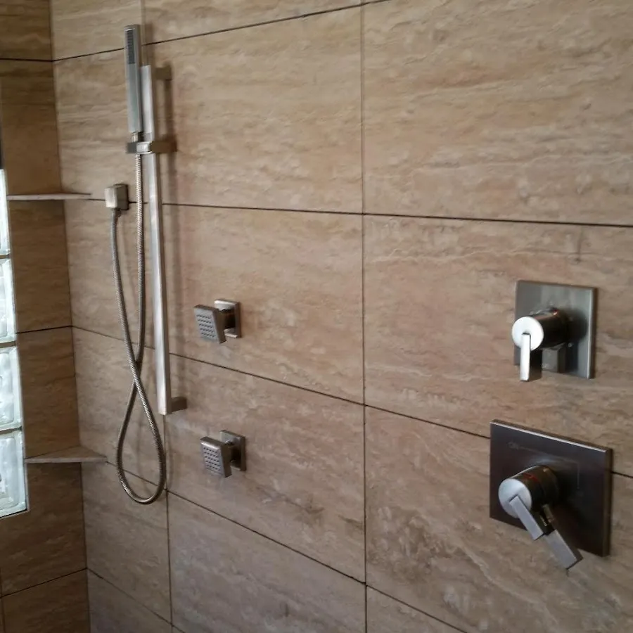 Shower fixture installation for Water Heater Replacement in Hobart